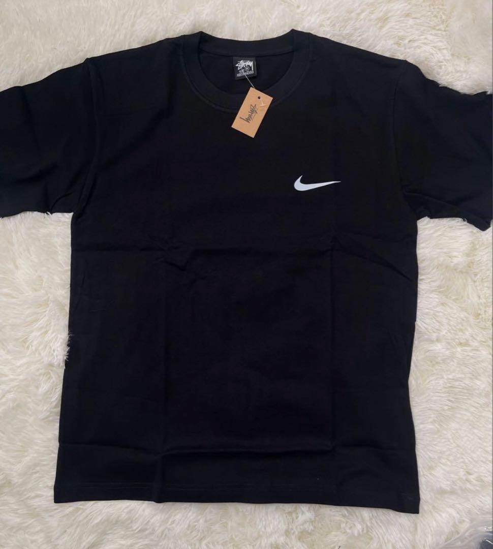 Nike Stüssy コラボ Tシャツ Mサイズ ブラック