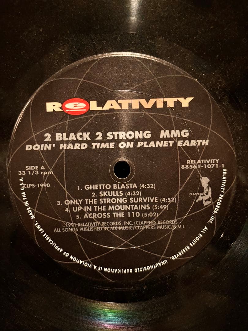 値下げ！レアマイナー　2 black 2 strong MMG USオリジナル