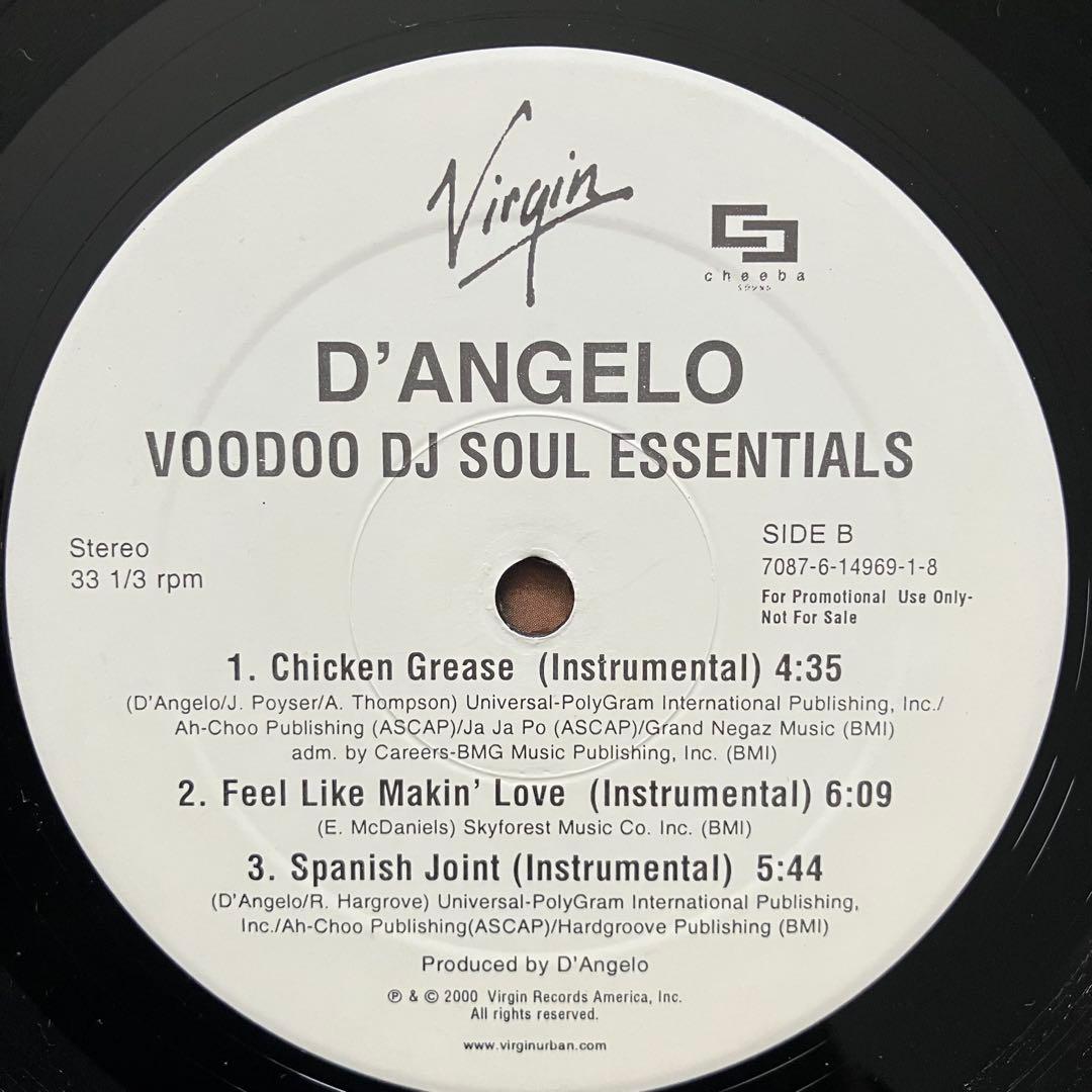 D’angelo voodoo DJ soul essentials 12”