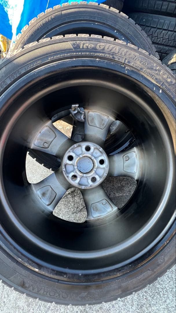 トヨタ　220クラウン　純正18インチスパッタリングホイール　225/45R18