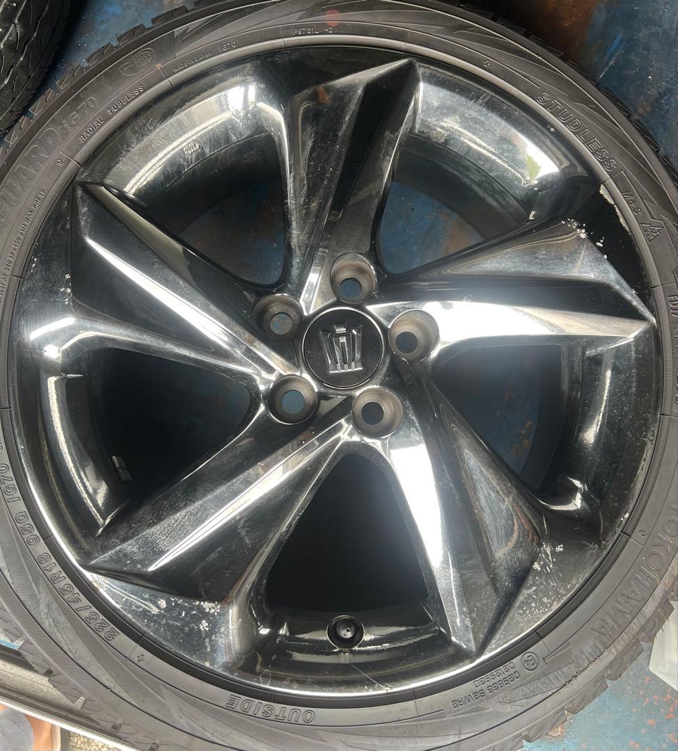 トヨタ　220クラウン　純正18インチスパッタリングホイール　225/45R18