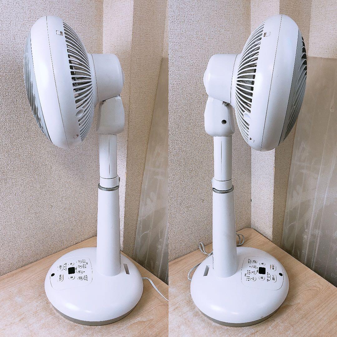 ②通電OK 24年製 アイリスオーヤマ サーキュレーター扇風機 中古品