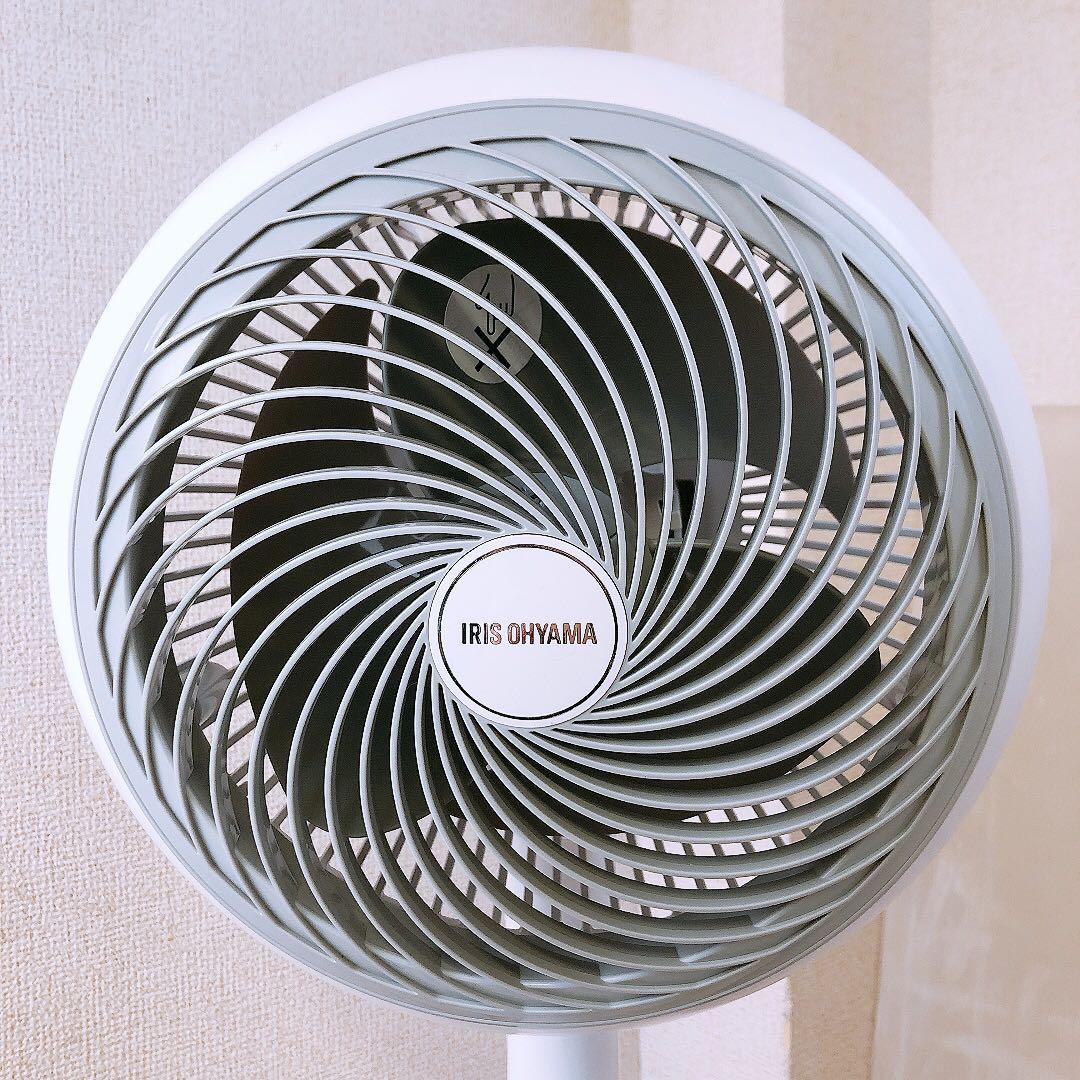 ②通電OK 24年製 アイリスオーヤマ サーキュレーター扇風機 中古品