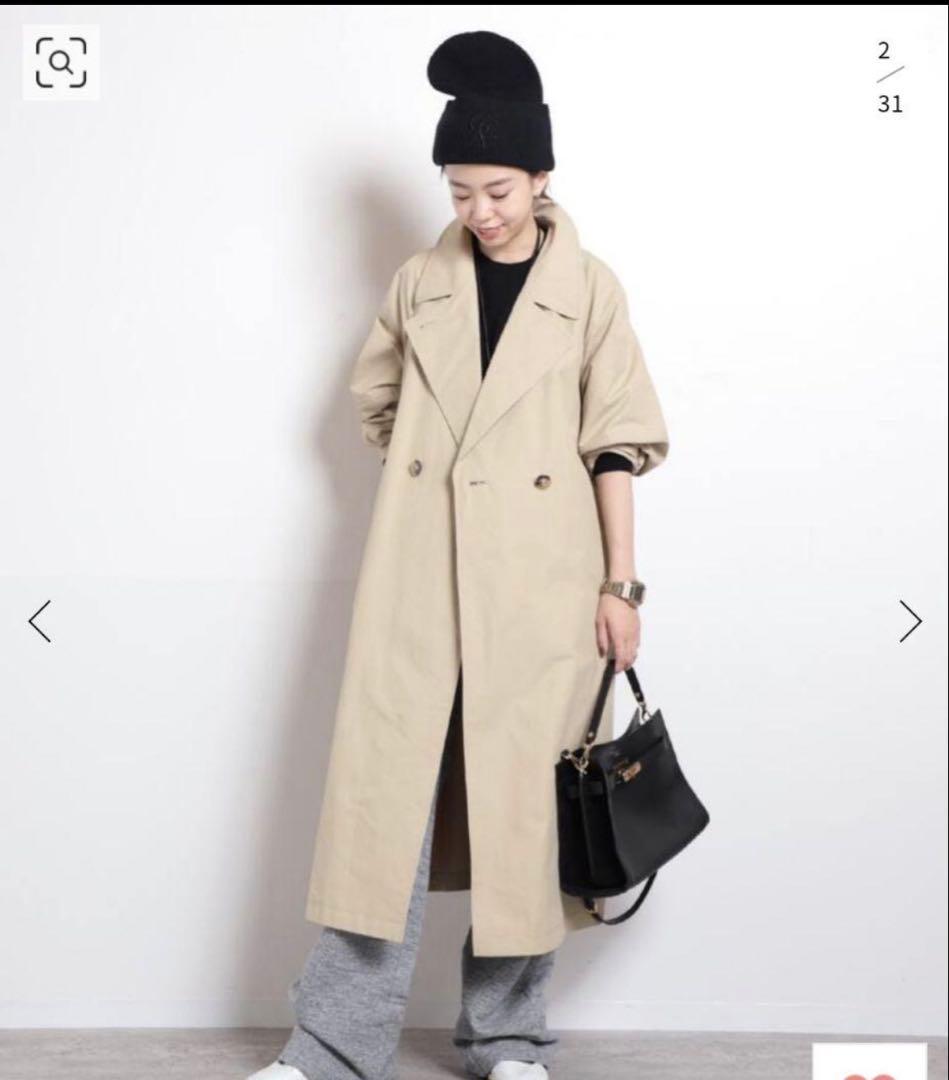 MUSE de Deuxieme Classe OLMETEX トレンチコート