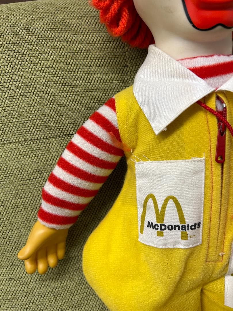 T*A様 【ヴィンテージ】1978's 　ロナルド マクドナルドドール　人形 美