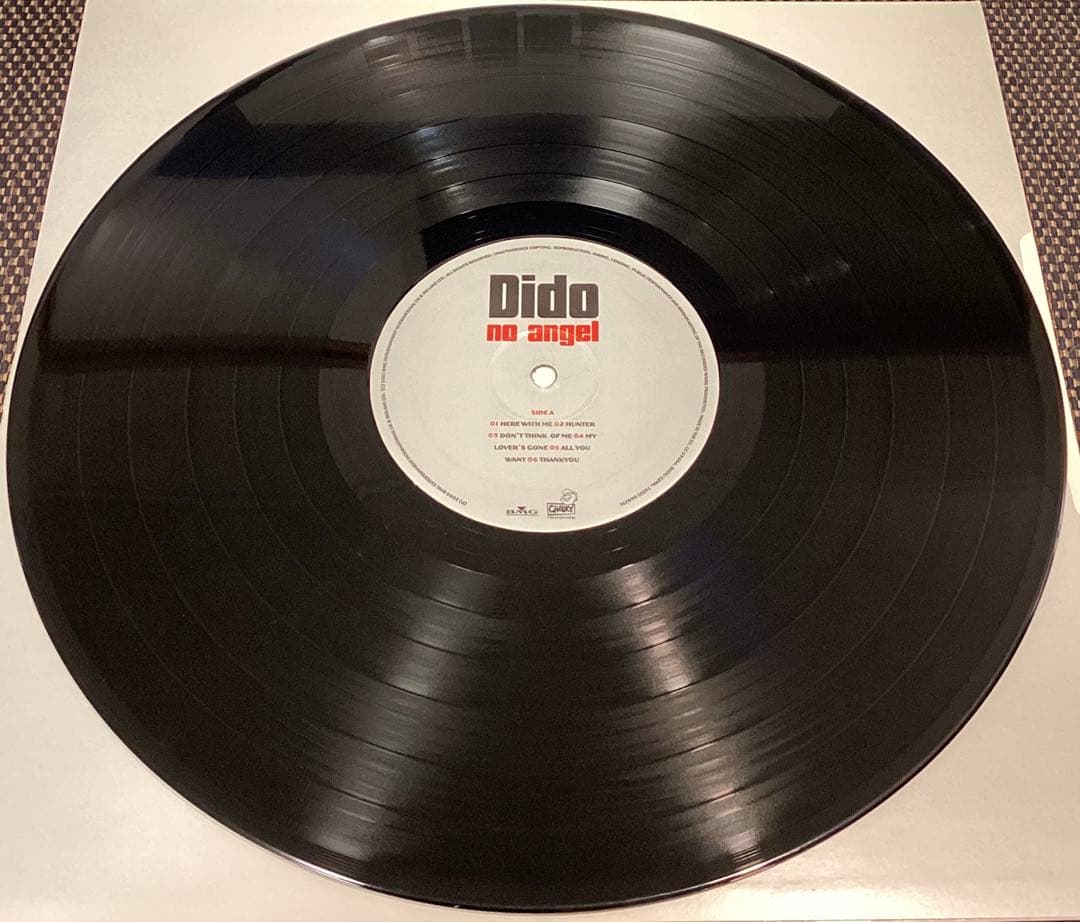 (USED)Dido ダイド no angel アナログレコード オリジナル盤