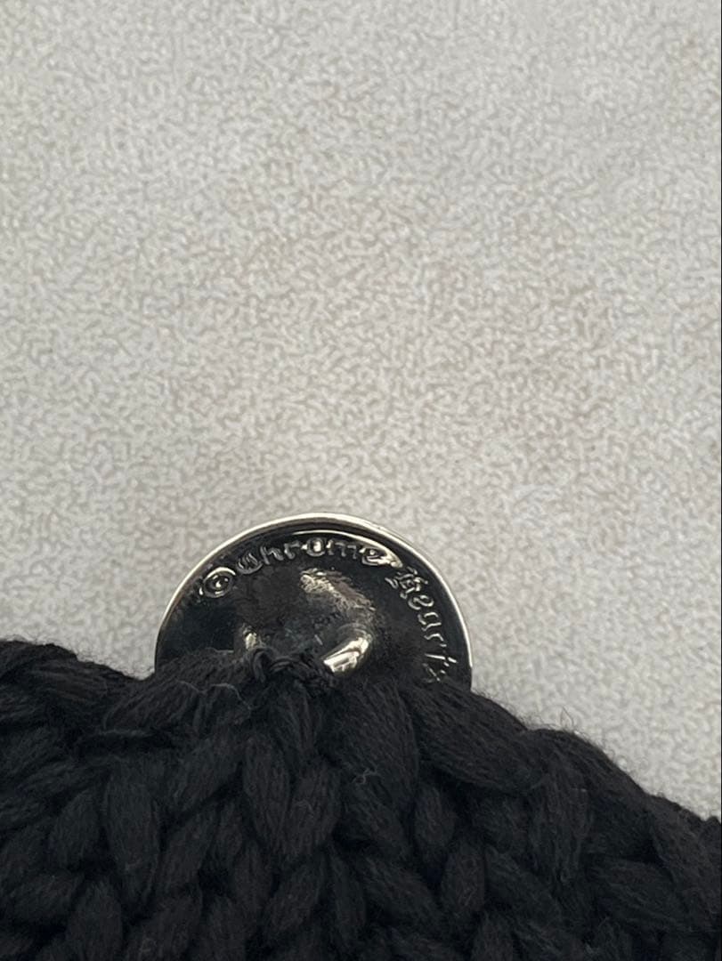 帽子 ChromeHearts Cashmere Cross Patch Beanie