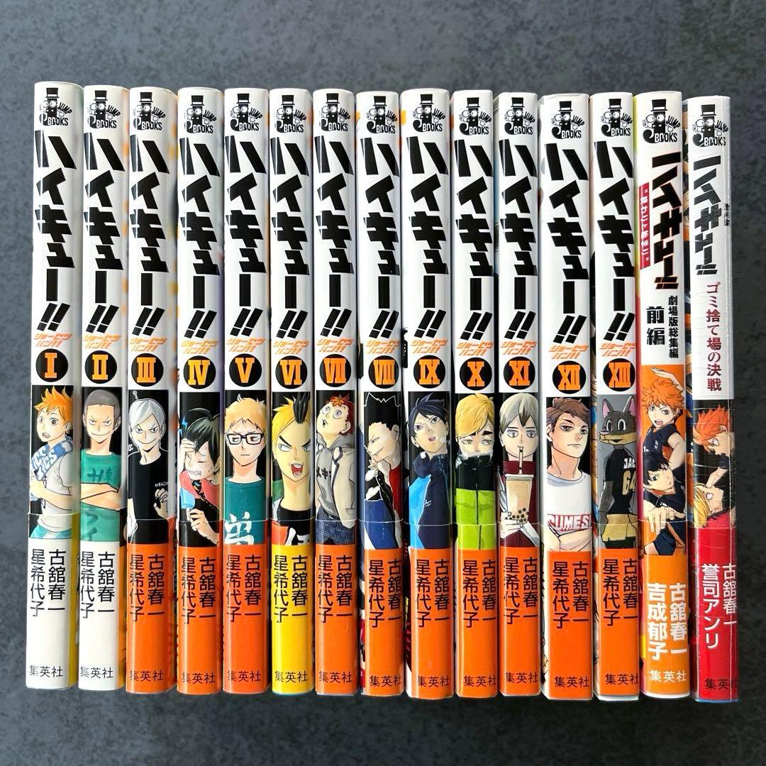 ✴︎初版帯付き✴︎ハイキュー！！ショーセツバン！！小説版 1巻~13巻 全巻 特典栞