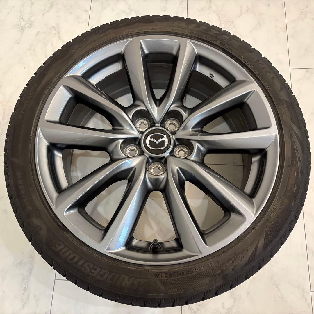 スタッドレス ブリザックVRX3 マツダ3純正ホイールセット 215/45R18
