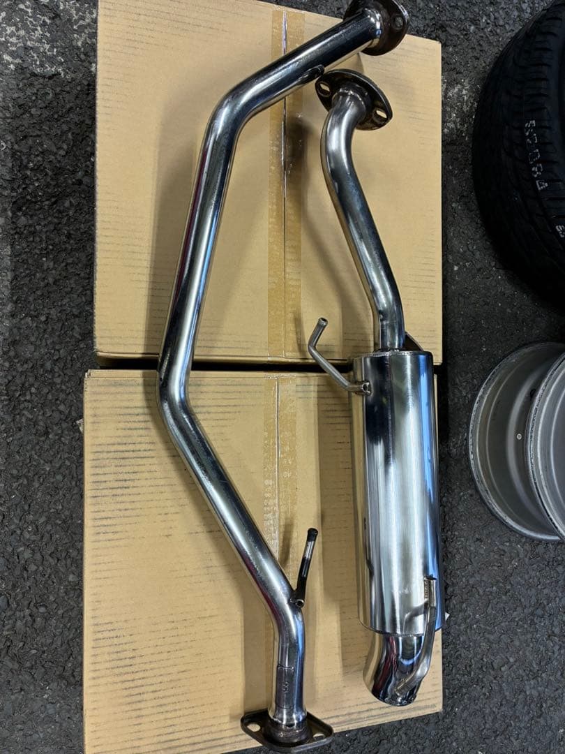 7型ジムニー　APIO静香御前マフラー