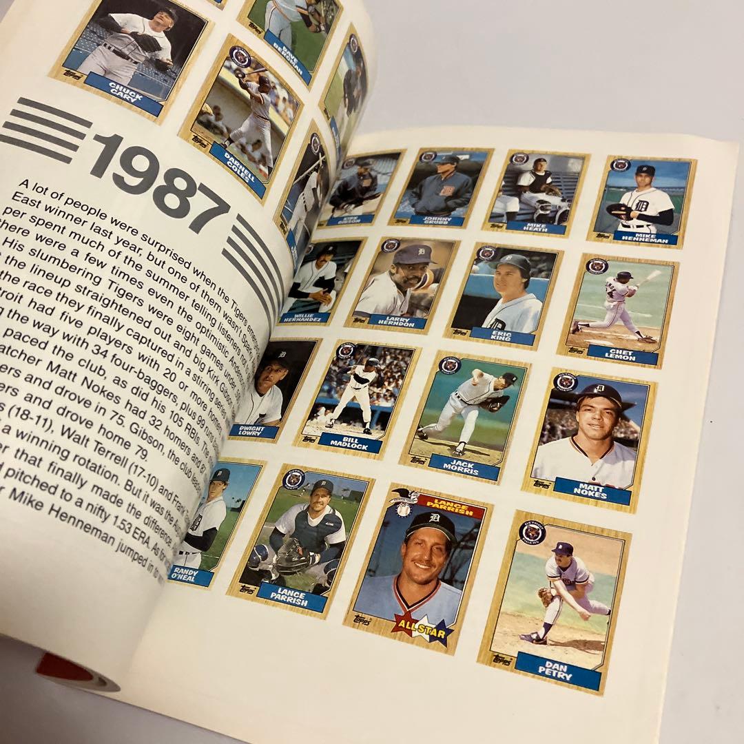 デトロイト・タイガース　野球カード図鑑（1952年〜1987年）　洋書