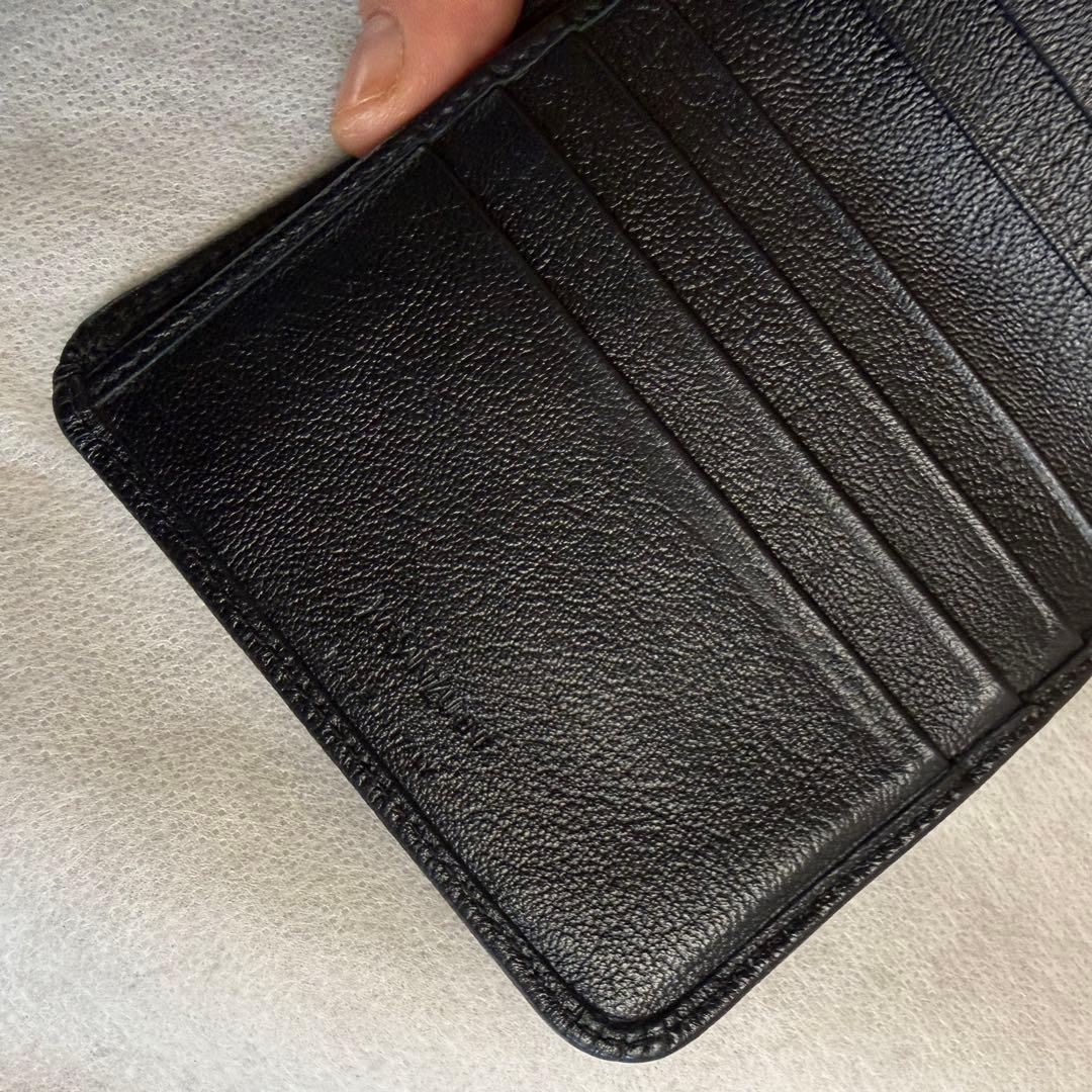 【保証書有】サンローラン 二つ折り財布