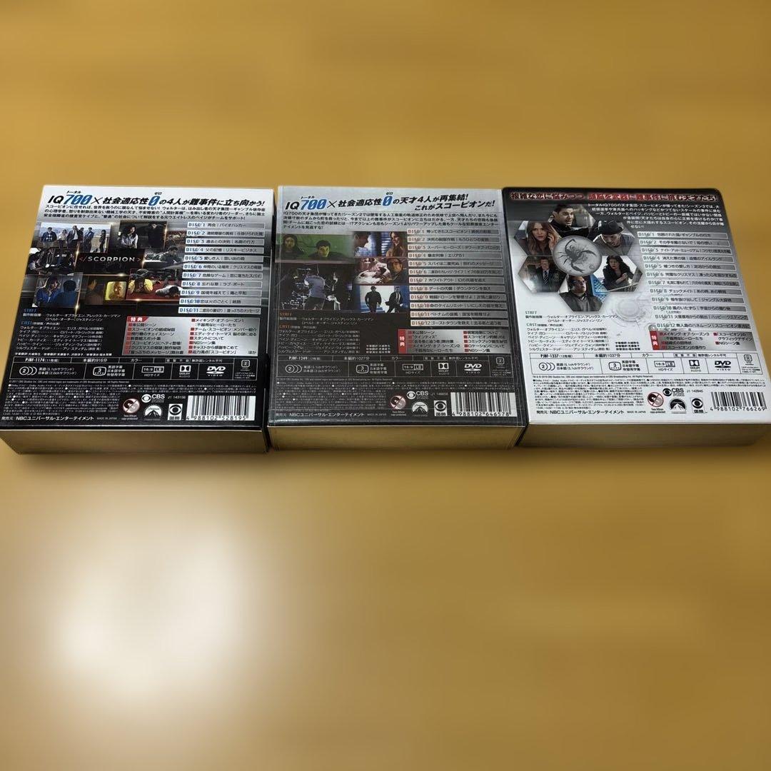 Scorpion DVD ボックスセット 1-3
