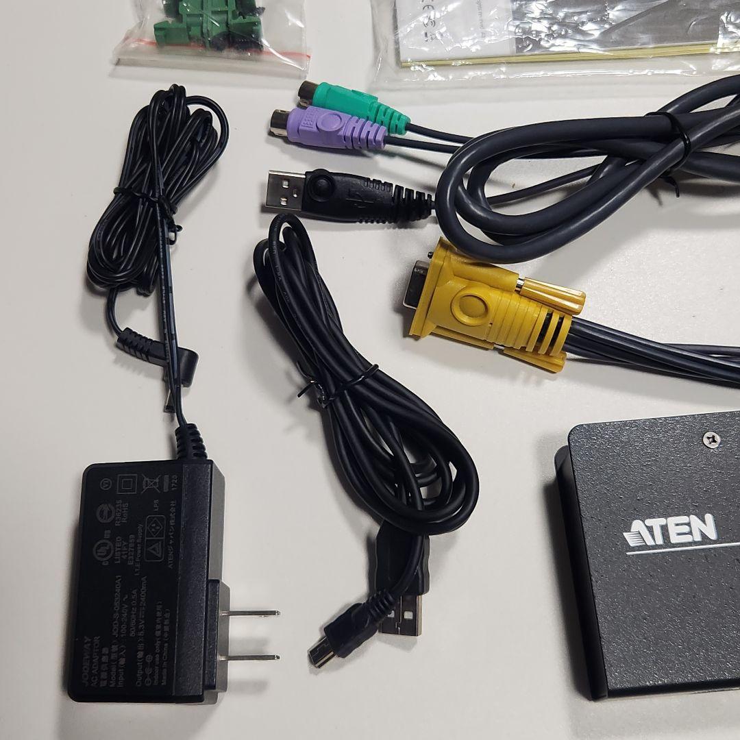 ATEN 1ポート KVM over IP CN8000A リモートアクセス