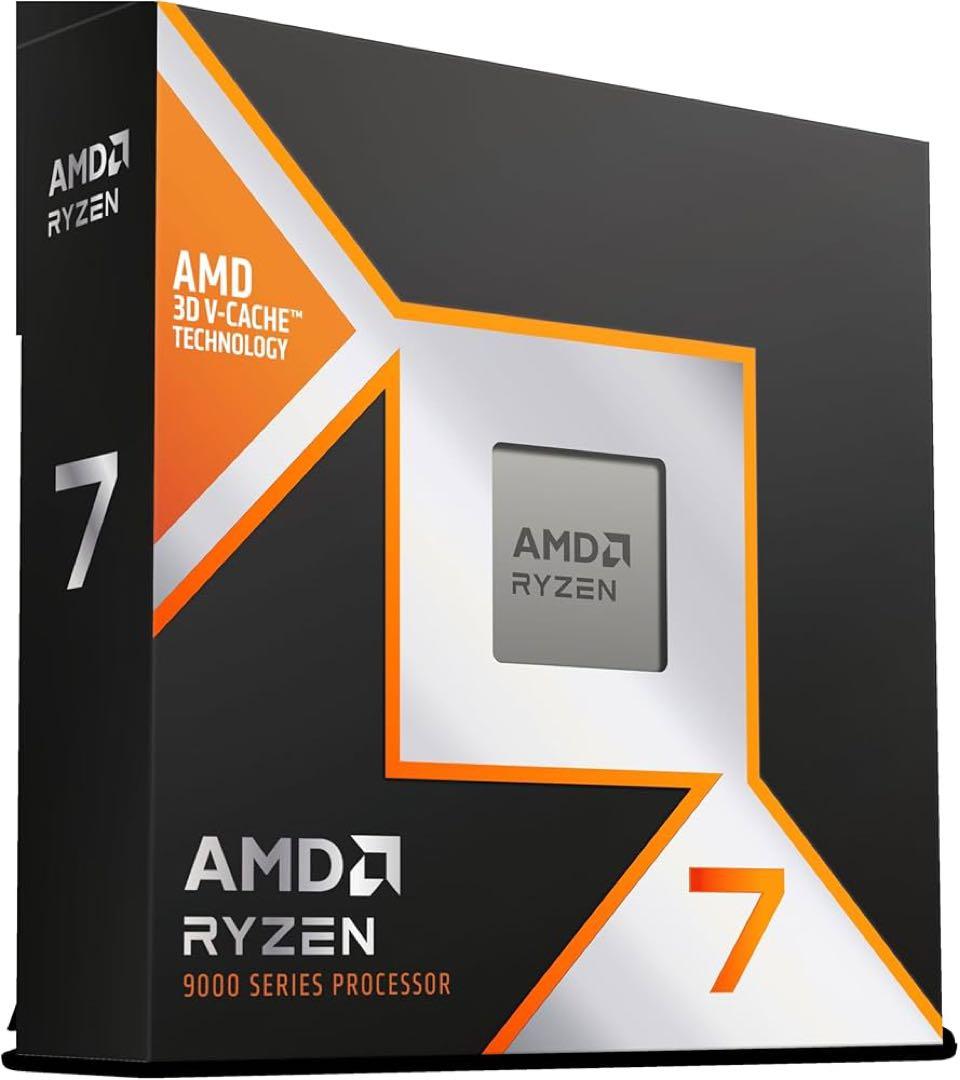 Ryzen 7 9800X3D BOX（新品未拆封）