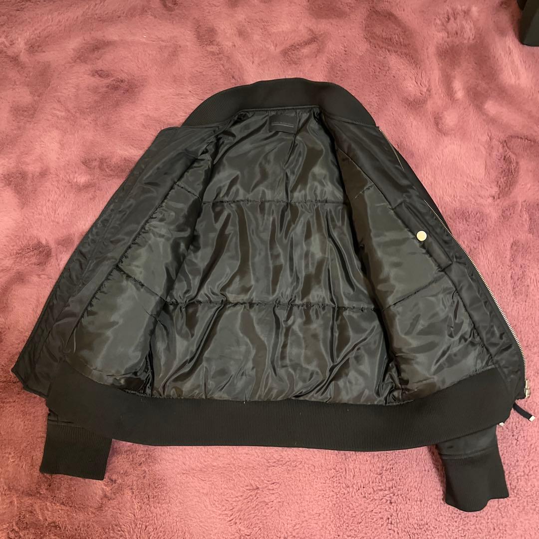 DIESEL BLACK GOLD MA-1ジャケット ブラック