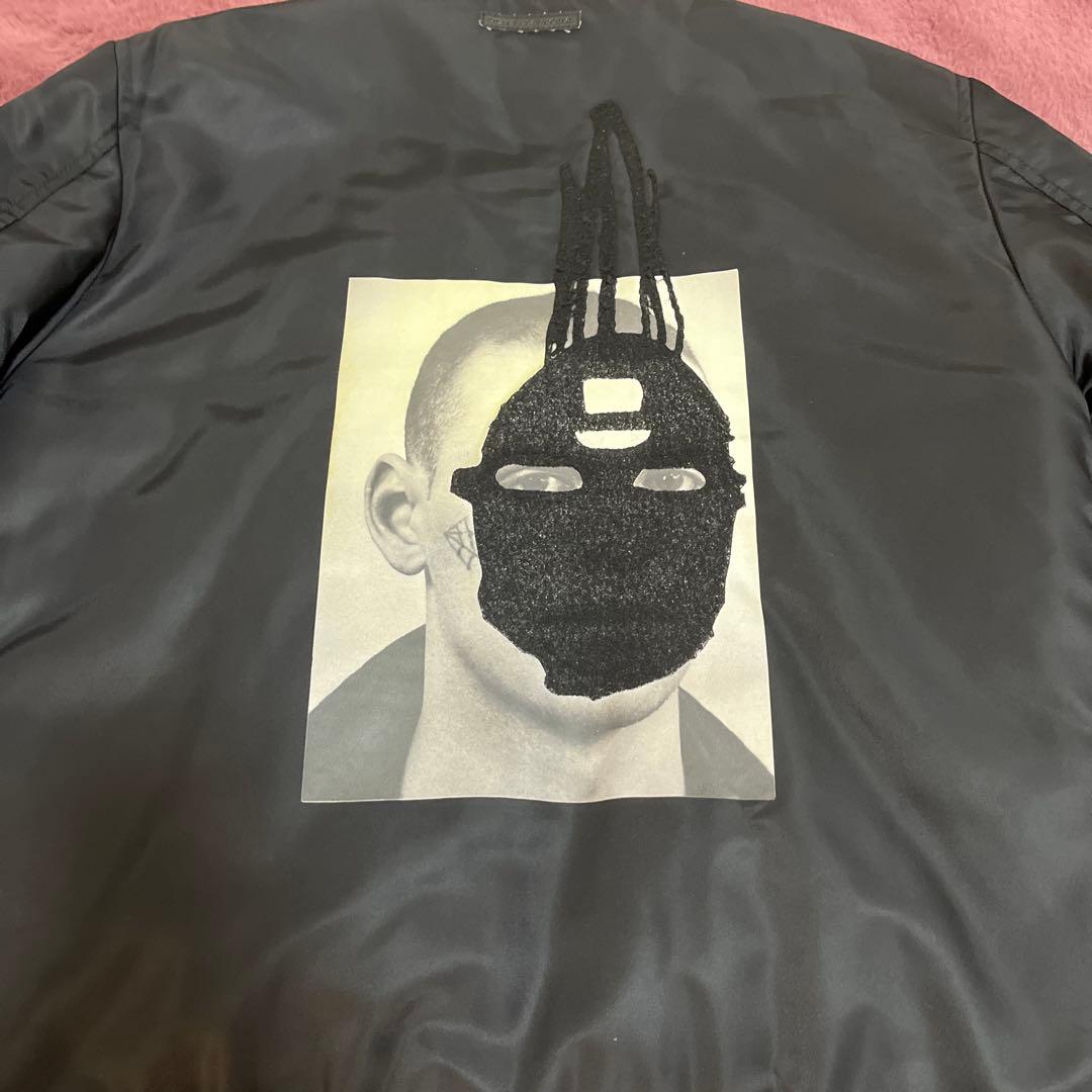 DIESEL BLACK GOLD MA-1ジャケット ブラック