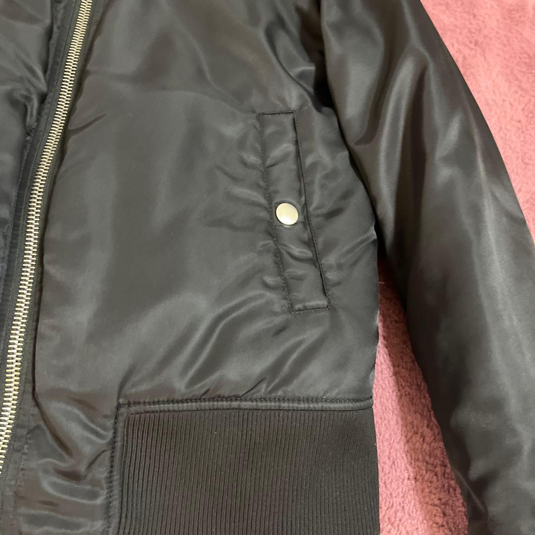 DIESEL BLACK GOLD MA-1ジャケット ブラック