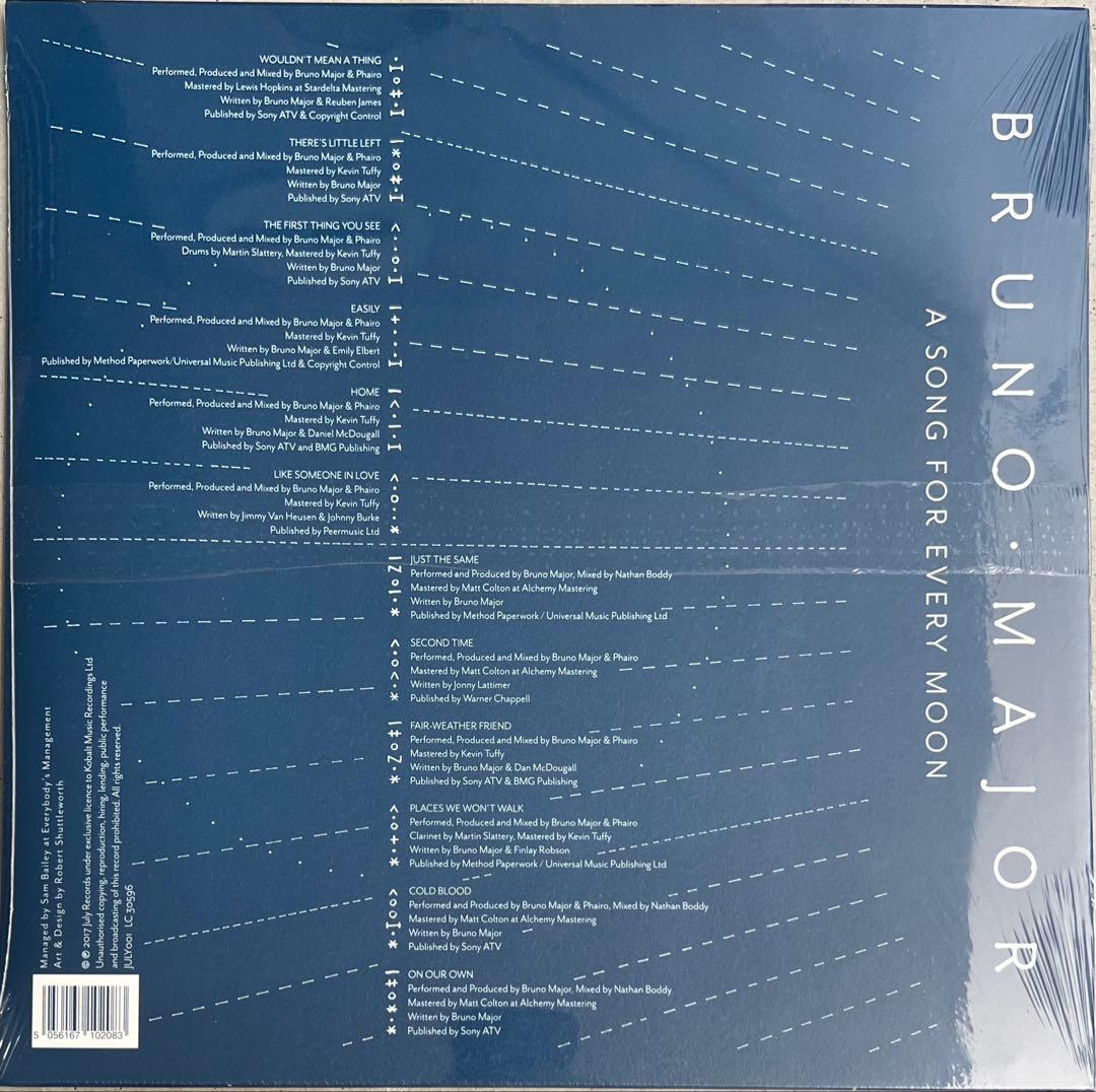 洋楽 Bruno Major - A Song For Every Moon