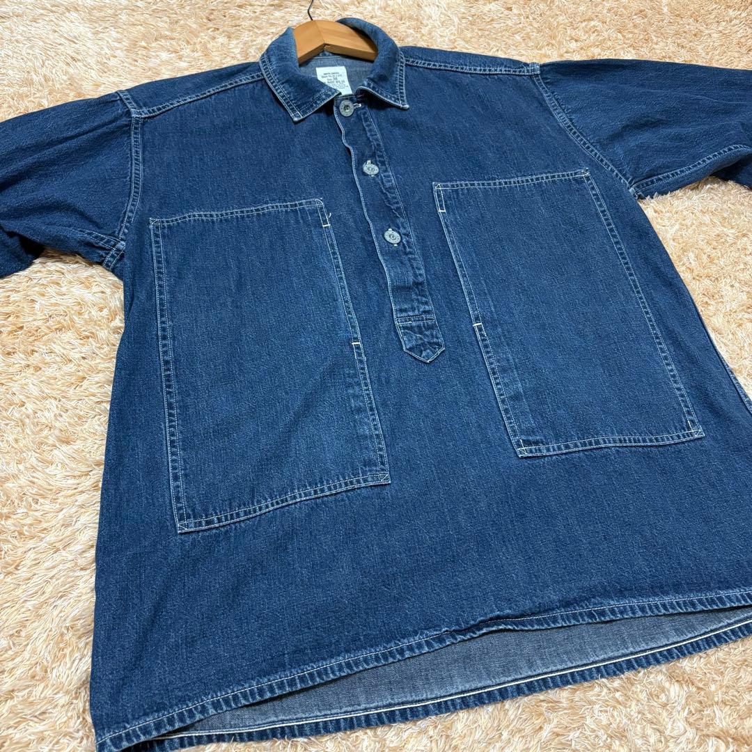 REAL McCOY’S M35 プルオーバー デニムシャツ カバーオール