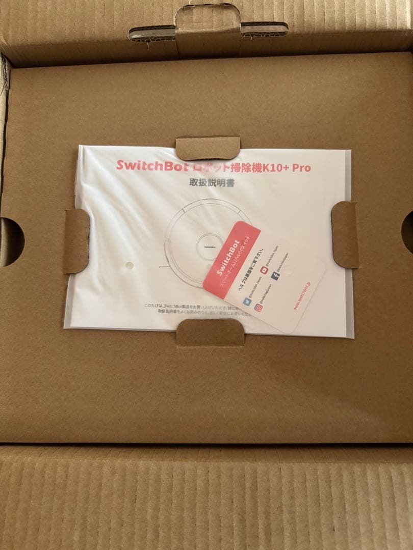 SwitchBot ロボット掃除機 K10+ Pro
