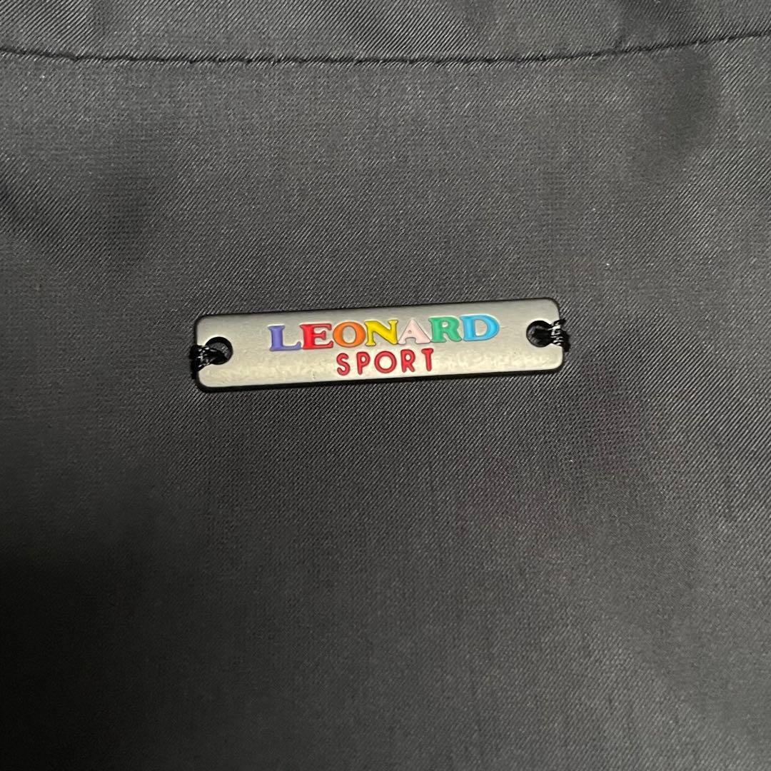 LEONARD SPORT レオナール ナイロンコート ブラック 44