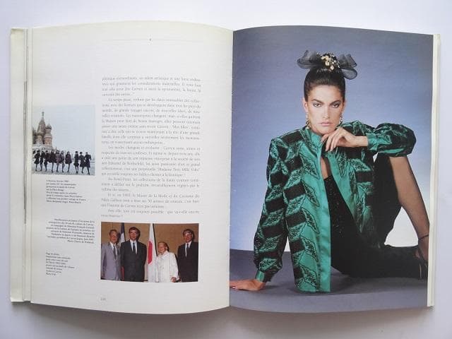 洋書◆カルヴェン写真集 本 フランス ファッション ドレス 香水