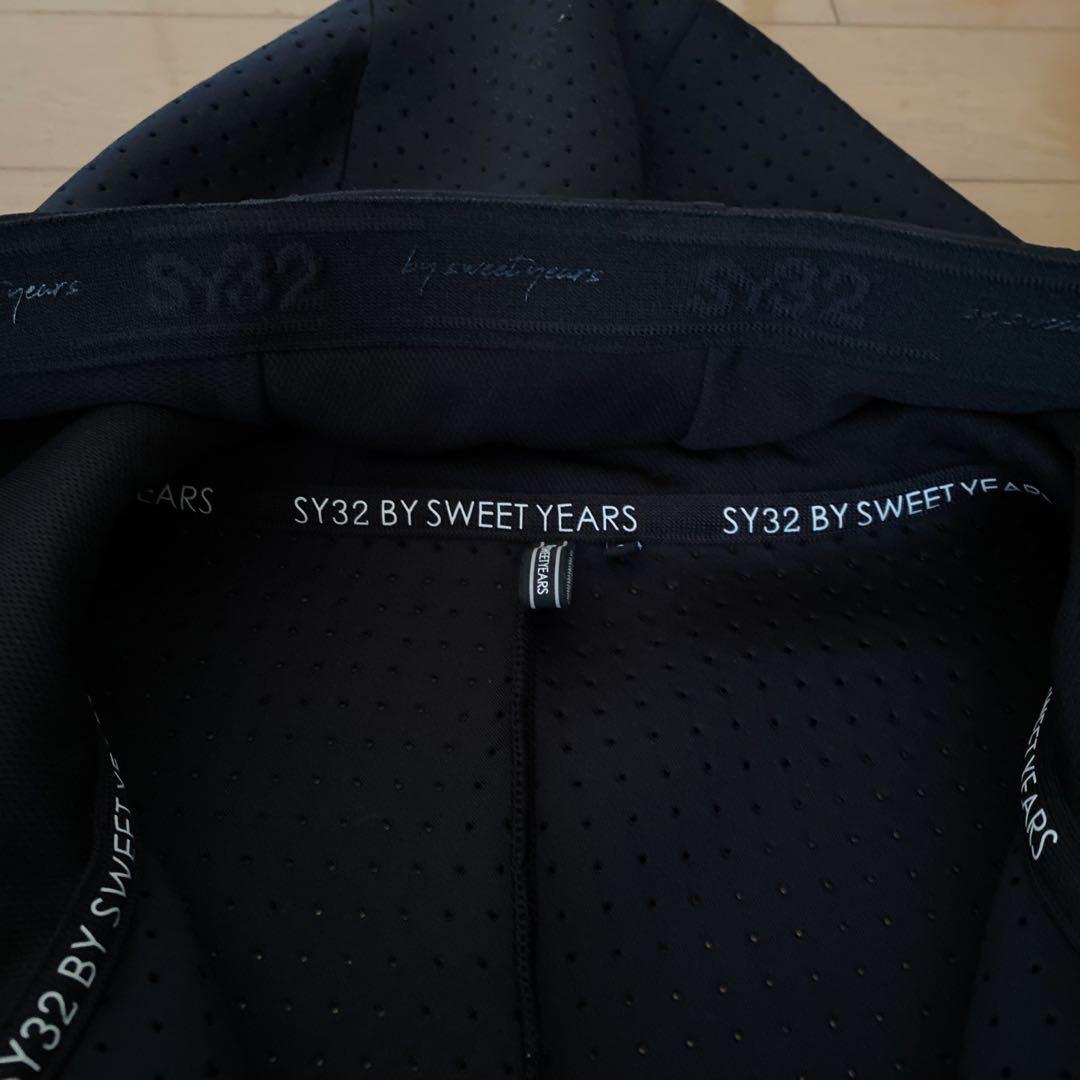 【超美品】SY32 by SWEET YEARS ジップアップ　お洒落パーカー