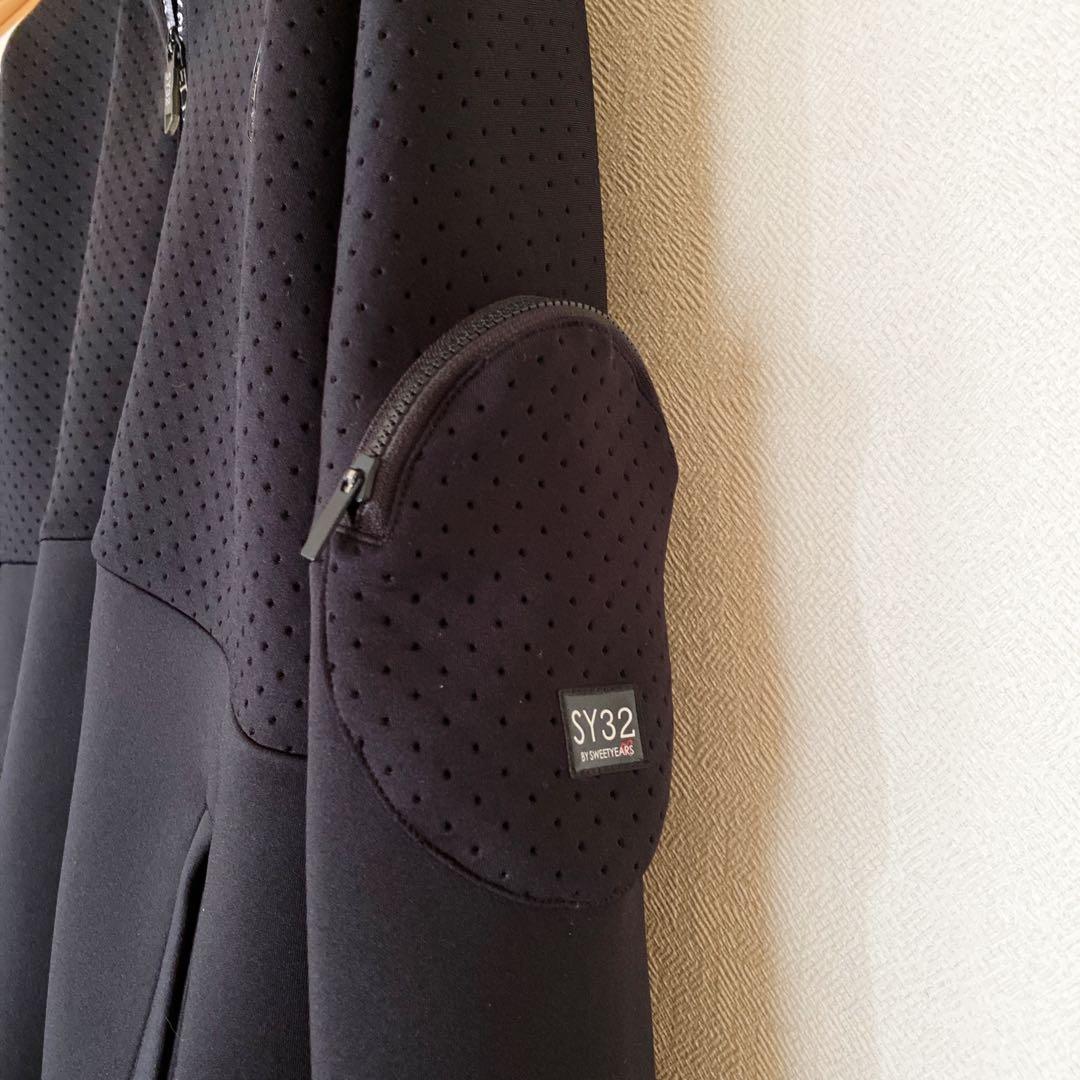 【超美品】SY32 by SWEET YEARS ジップアップ　お洒落パーカー
