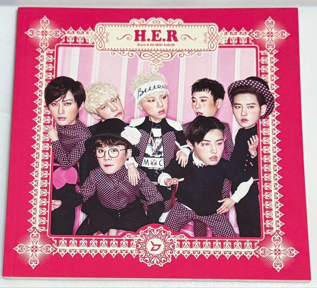 Block B H.E.R. 2枚組 CD ピンク水玉