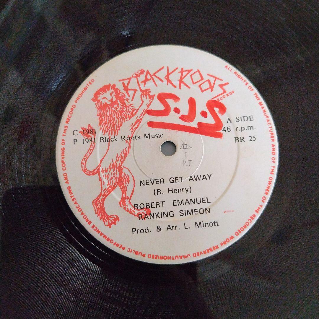 美盤Robert Emanuel /Jah Is My Light 12inch