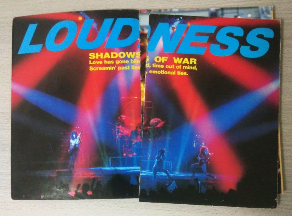 LOUDNESS SHADOWS OF WAR バンドスコア