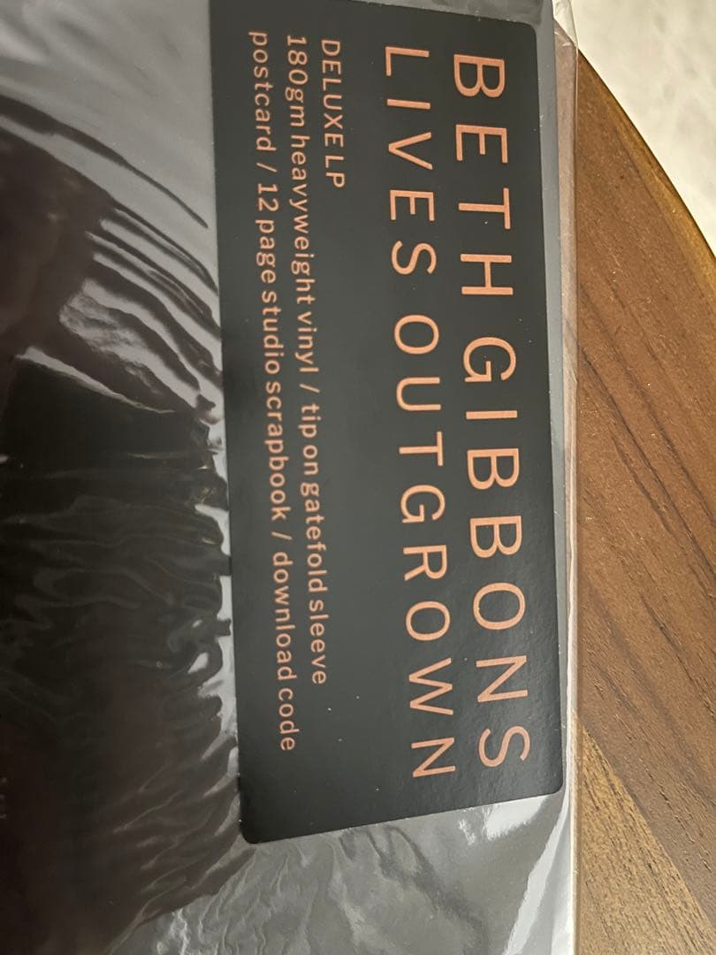 BETH GIBBONS レコード LIVES OUTGROWN サインカード付