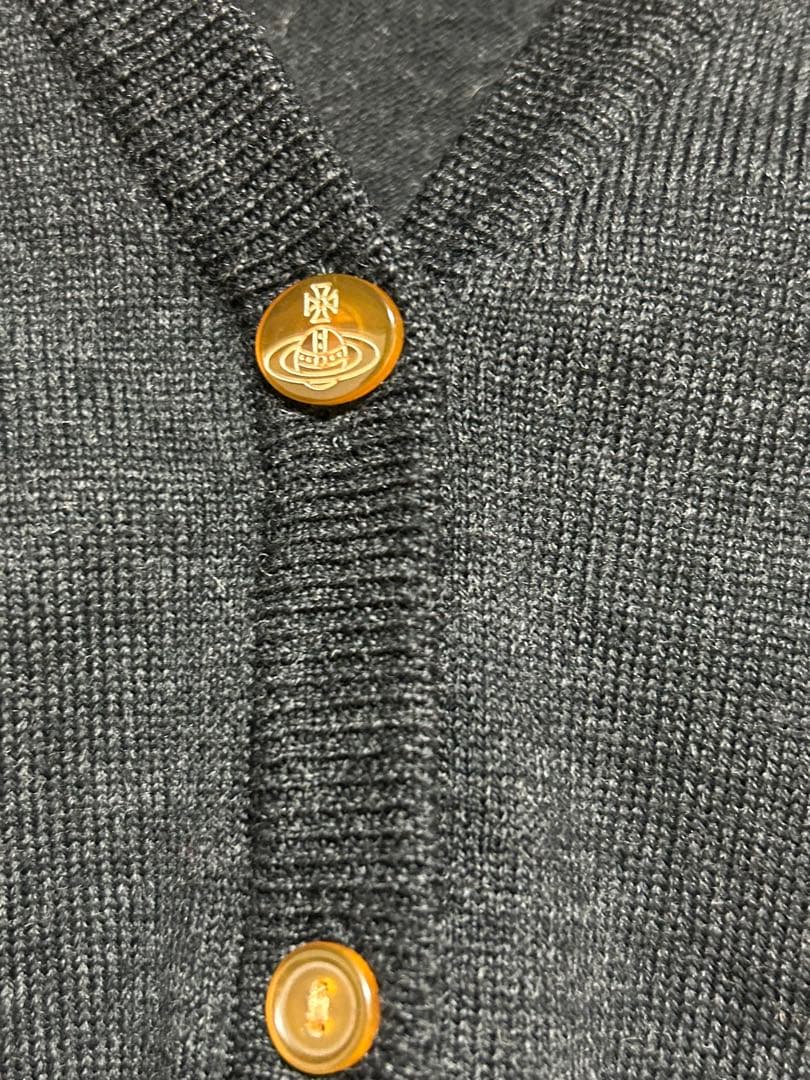 Vivienne westwood カーディガン 毛100% 美品