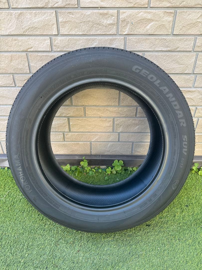 225/55R18 98Hサマータイヤ G055E デリカD5 yokohama