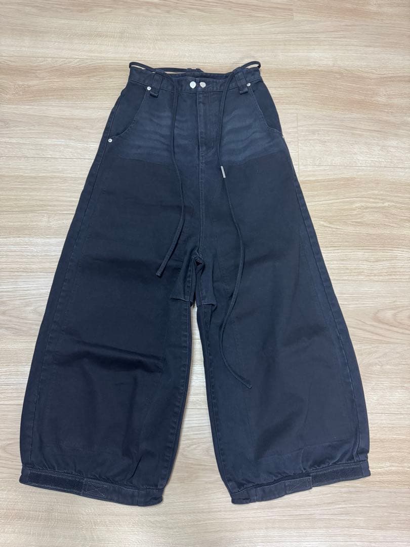 パンツ THEREDTHREAD double knee denim heart 2