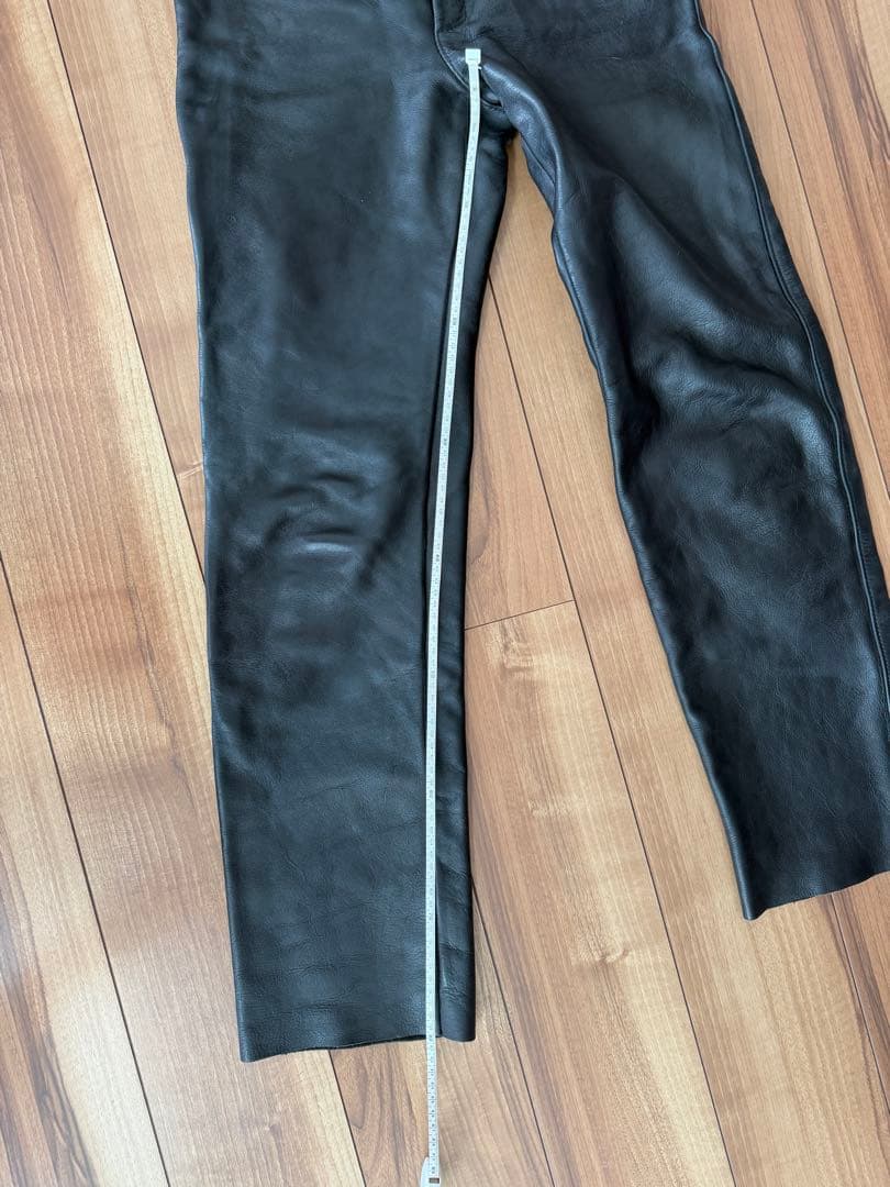 8810　VANSON レザーパンツ 32 TALON ジップ