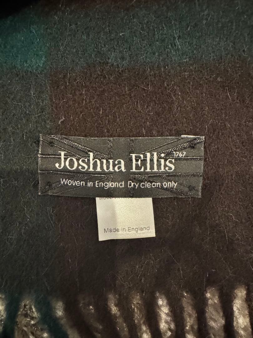 Joshua Ellis チェック柄　大判ストール