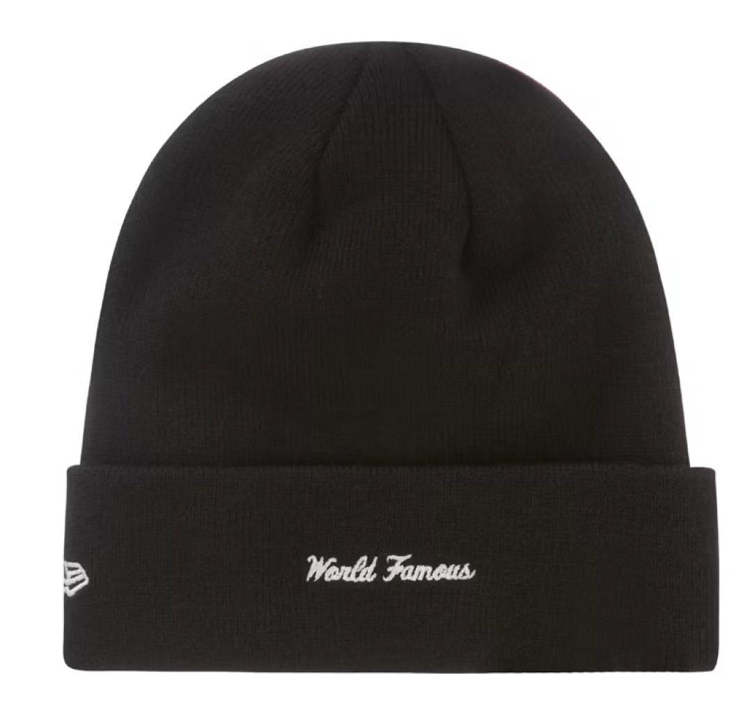 帽子 Supreme NEWERA BOXLOGO beanie black 22FW
