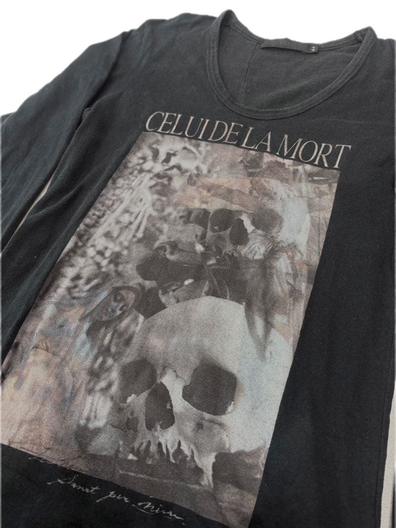 00s fuga long sleeve t-shirt skull カットソー