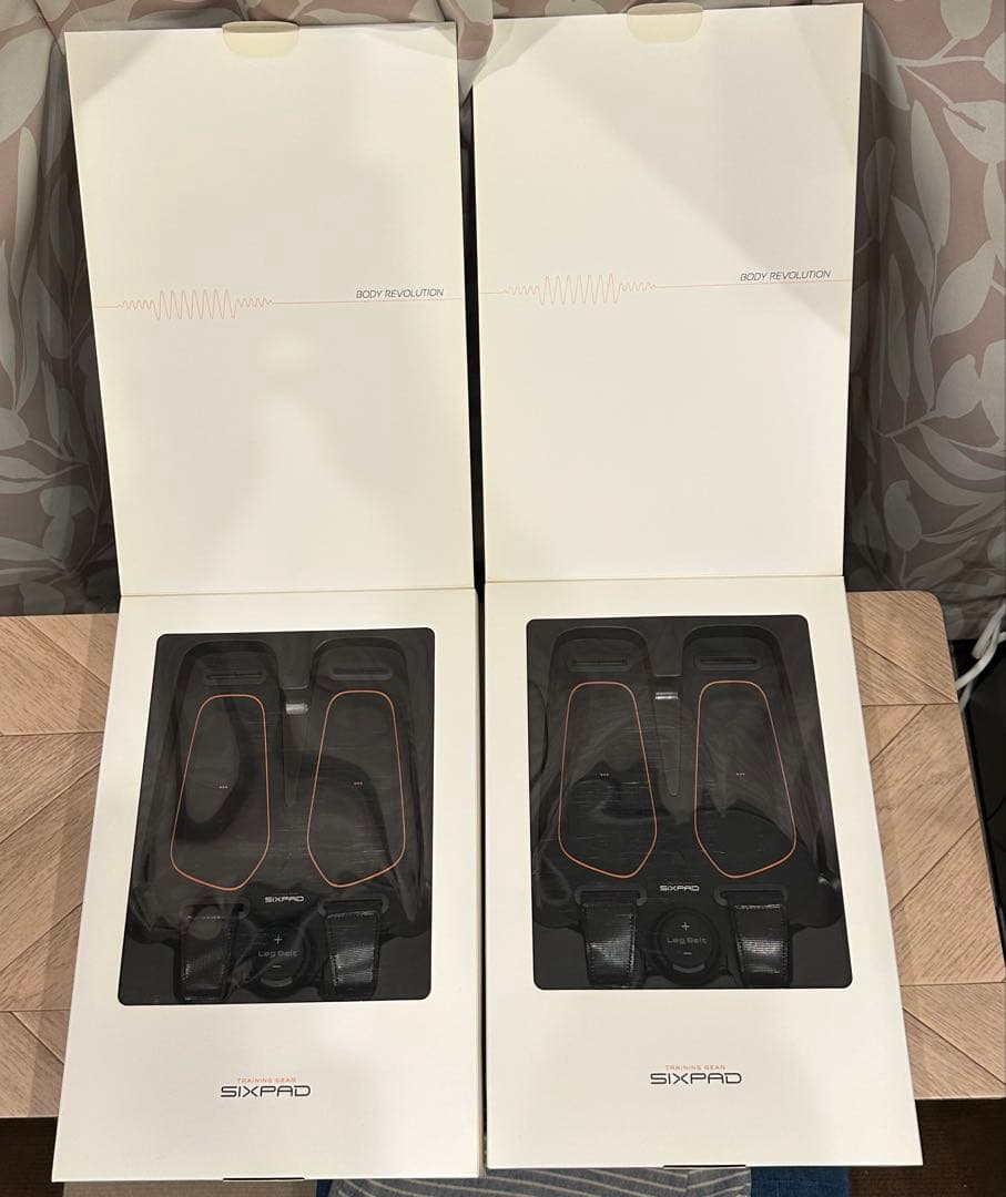 SIXPAD　LegBelt　レッグベルト　2点　セット　シート付き