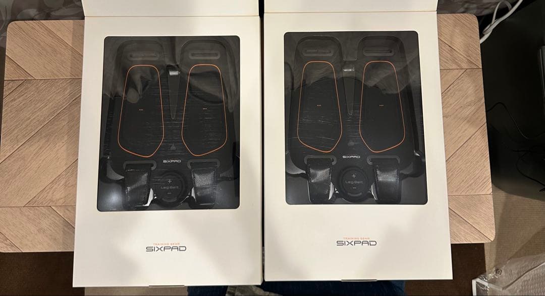 SIXPAD　LegBelt　レッグベルト　2点　セット　シート付き