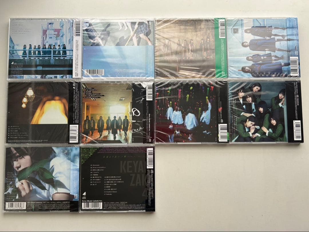 欅坂46 シングル・アルバム・Blu-ray