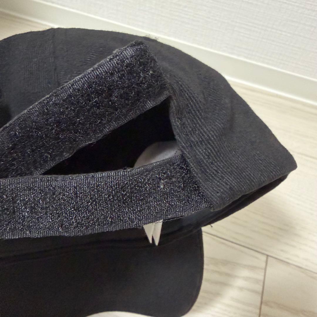 ✨美品✨BALENCIAGA　キャップ　L58 　新ロゴ　マジックテープ　黒