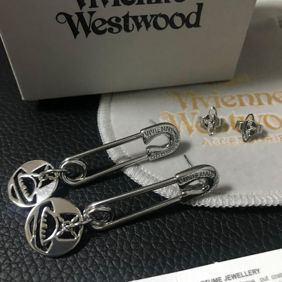Vivienne Westwood 安全ピン　ピアス