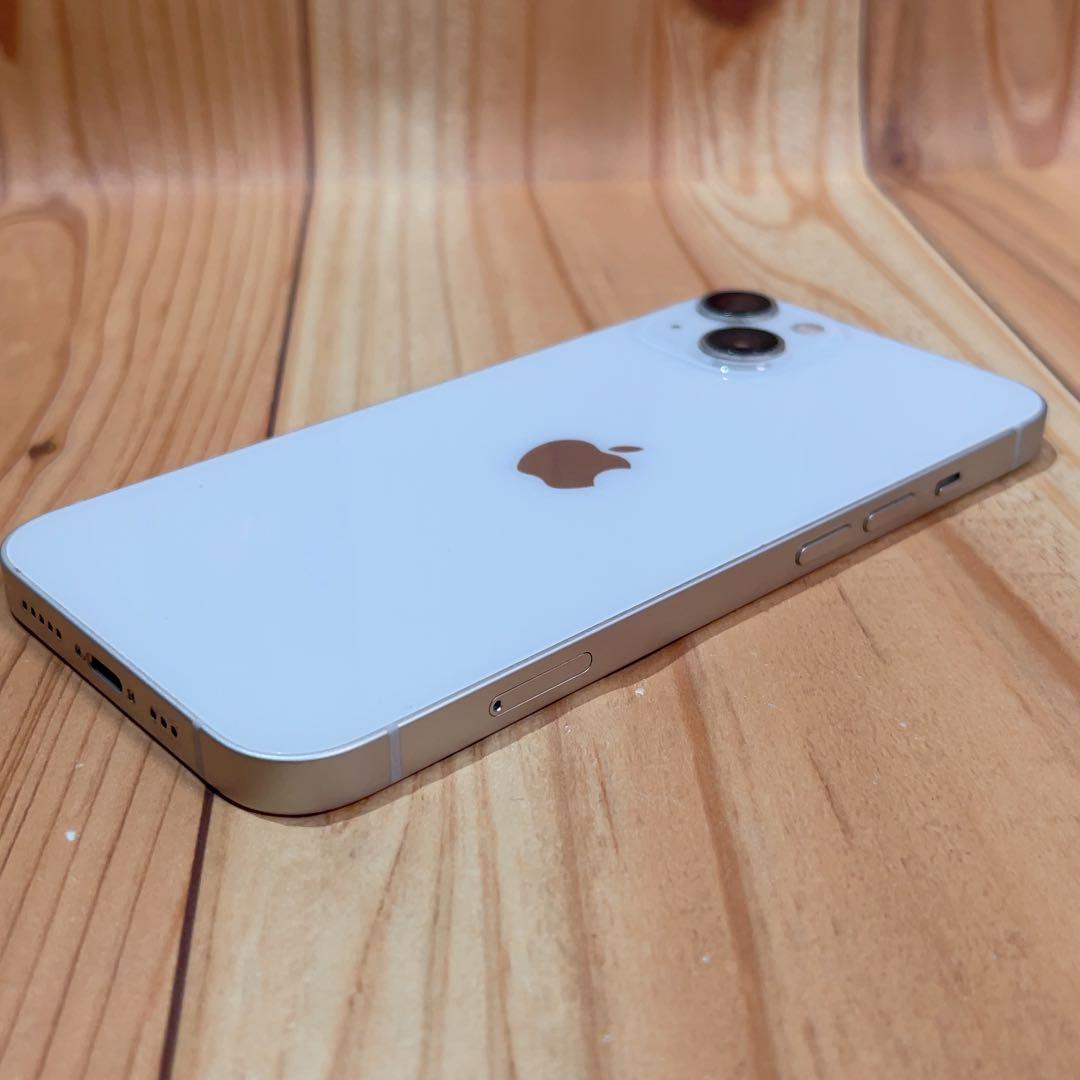SIMフリー 本体 iPhone 13 128 GB ホワイト 580 電池新品