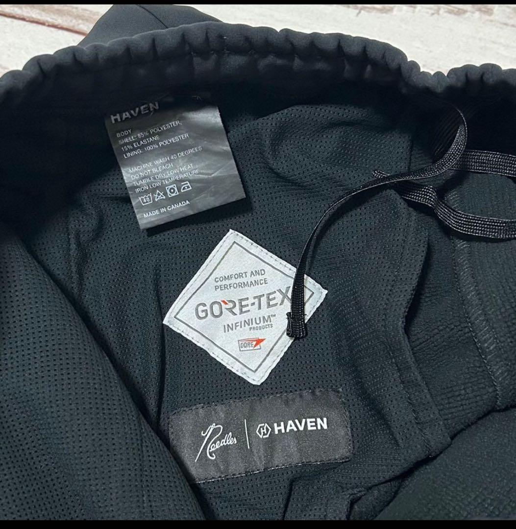 needles HAVEN トラックパンツ　GORE-TEX ブラック　S