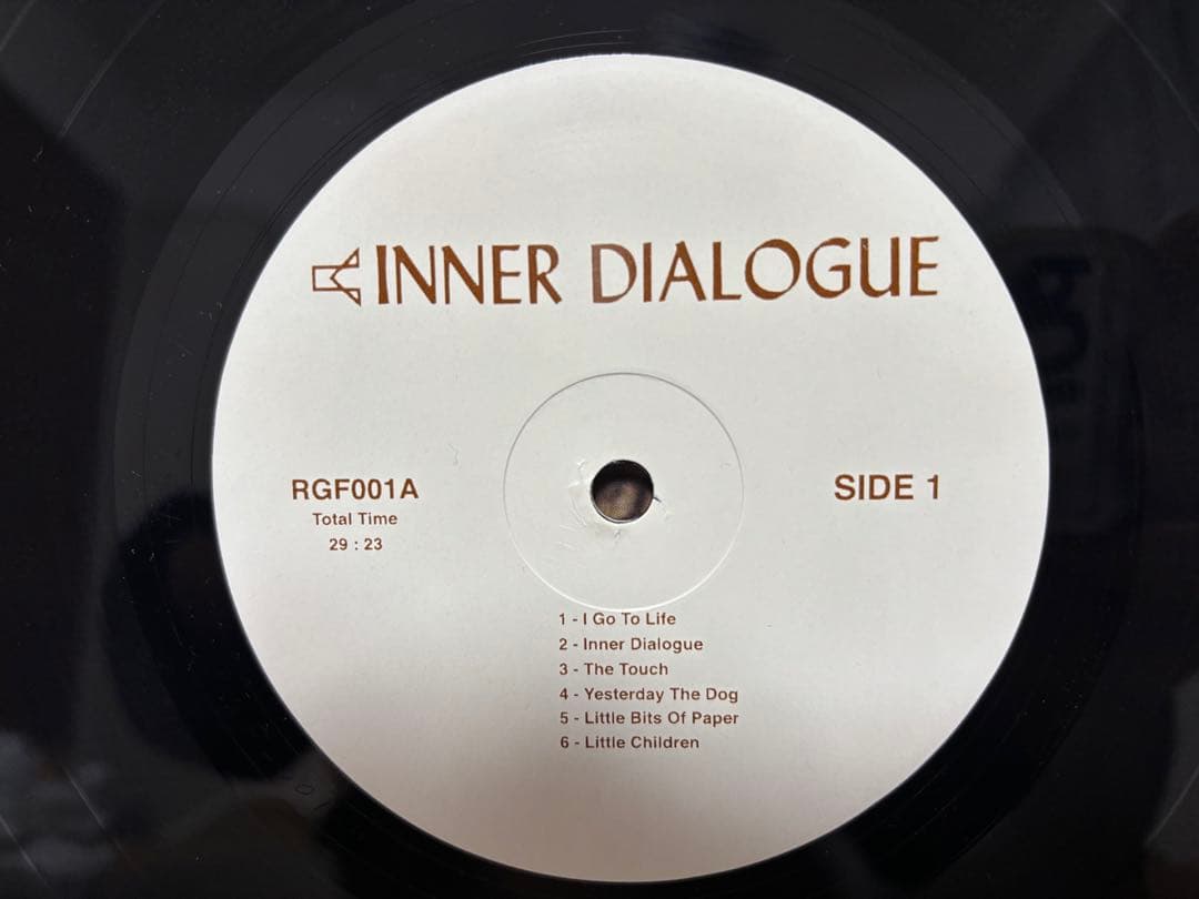 INNER DIALOGUE LPレコード