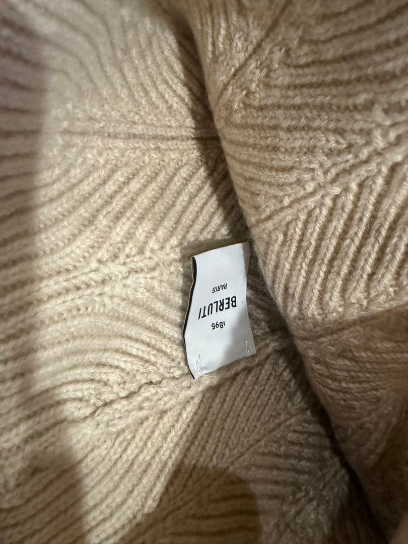 Berluti Gradient カシミア ニット帽 ビーニー ロゴ 箱付き