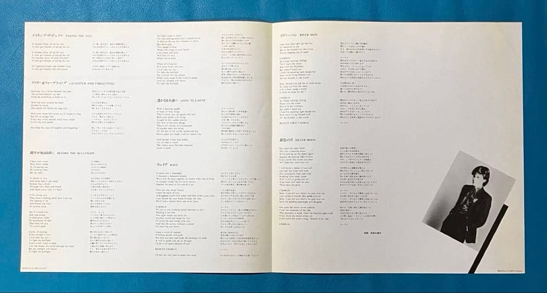 【国内プロモ盤LP】David Sylvian/ 「Gone To Earth」